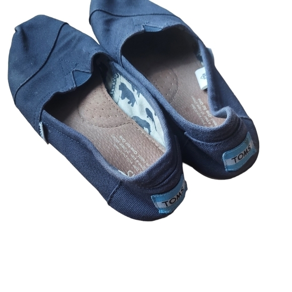 7.5 Toms‎ Navy loafers - Picture 3 of 9